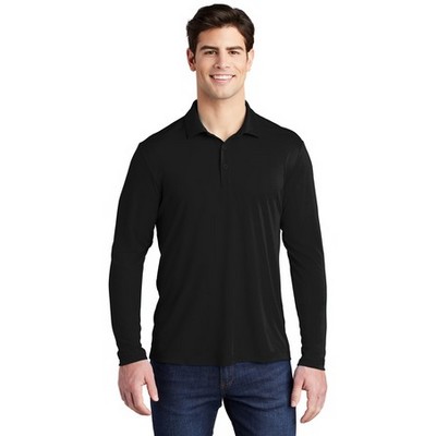 Sport-Tek® Men's Posi-UV™ Pro Long-Sleeve Polo