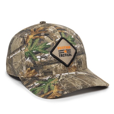 Camo Premium Modern Cap w/Solid Back