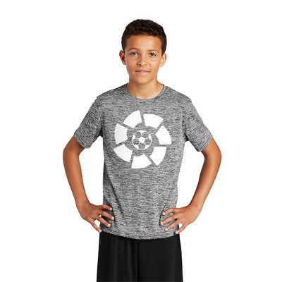 Sport-Tek® Youth PosiCharge® Electric Heather Tee