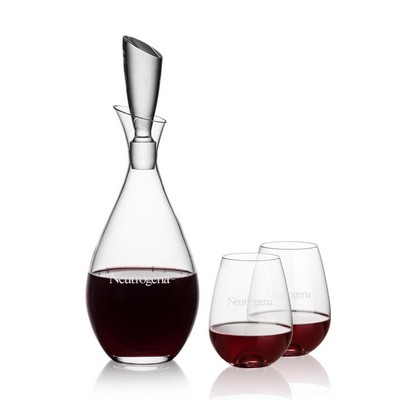 Juliette Decanter & 2 Edderton Stemless Wine