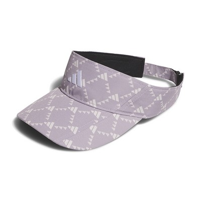 Adidas Ladies Monogram Print Fairway Visor