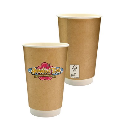 16 oz. Full Color Dusky Paper Cup