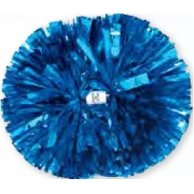 Solid Metallic 6" Show Pom Poms