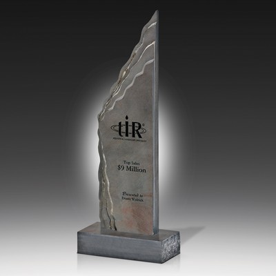 Charcoal - Multicolored Slate Award - Solace