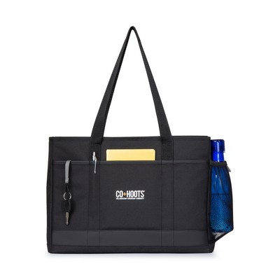 Mobile Office Laptop Tote - Black