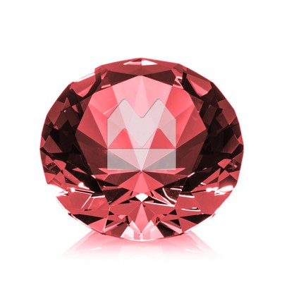 Optical Gemstone - 2-3/4" Ruby