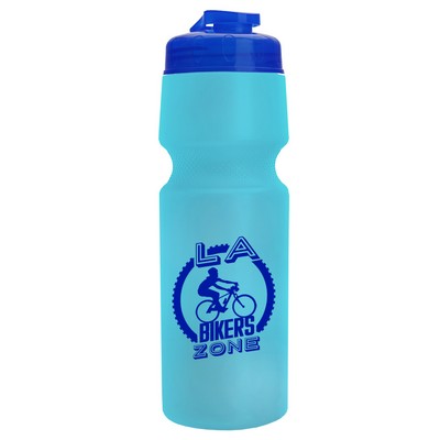 24 Oz. The Venture Bike Bottle w/Usa Flip Lid