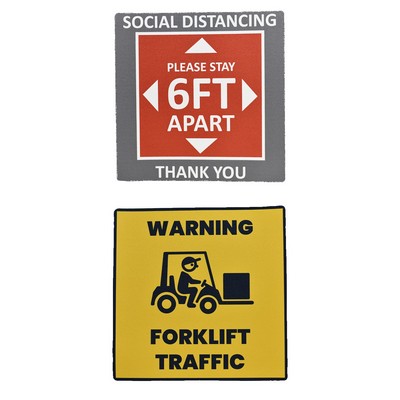 11.5" Square Wall Or Walk Sticker