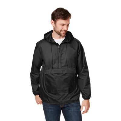 Team 365 Adult Zone Protect Packable Anorak Jacket