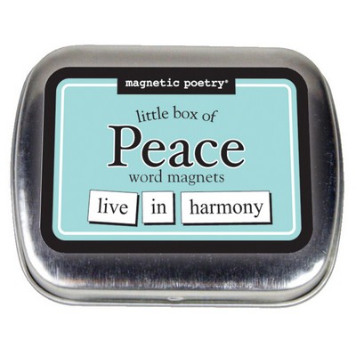 Magnetic Poetry - Little Box of Word Magnets - Peace