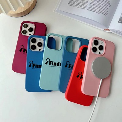 iPhone 15 Plus Magnetic Safe Silicone Case