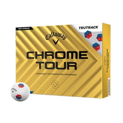 Callaway® Chrome Tour TruTrack '24 Golf Balls (Dozen)