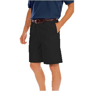 Men's Flat Front Twill Shorts