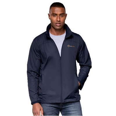 Full-Zip Lightweight Hooded Jacket