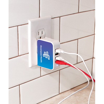 4Corners™ 4 USB Wall Plug