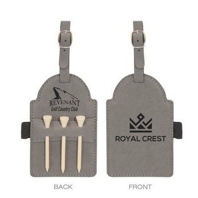 Golf Bag Tag with Tees