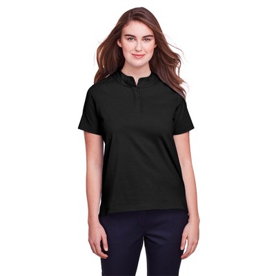 ULTRACLUB Ladies' Lakeshore Stretch Cotton Performance Polo