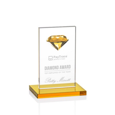 Bayview Gemstone Award - Amber 5"