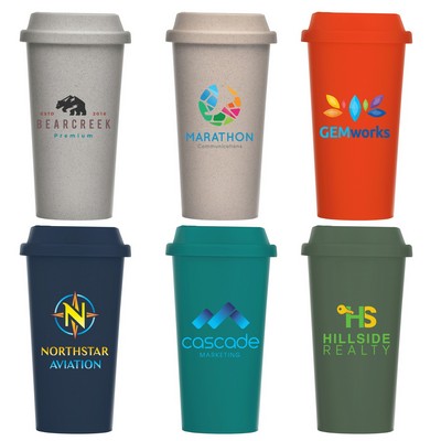 Costa Rica - 16 oz Wheat Plastic Tumbler - ColorJet