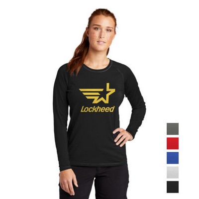 Sport-Tek ® Ladies Long Sleeve Rashguard Tee