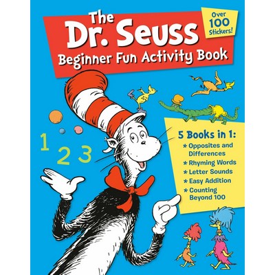 The Dr. Seuss Beginner Fun Activity Book (5 Books in 1: Opposites & Differe