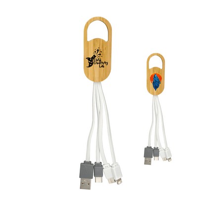 3 In 1 Ellipse Duo Bamboo Cable