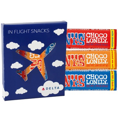 Tony's Chocolonely® Bars in Window Boxes - Plane