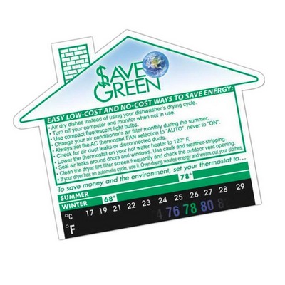 Green Line® USA Eco Thermo-Strip™ Large House Magnets