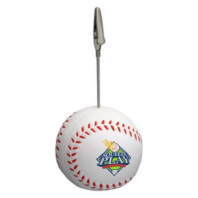 Baseball Stress Reliever Memo Holder