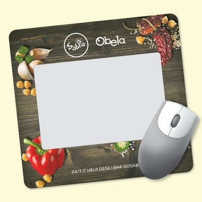 Frame-It Flex® Heavy Duty 7.5"x8"x1/8" Window/Photo Mouse Pad