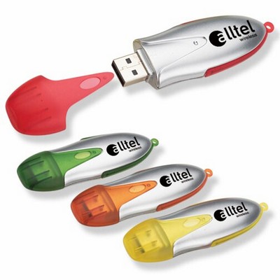 Jupiter USB Flash Drive w/Key Chain (256 MB)