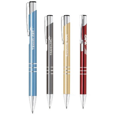 Knight-I Aluminum Ballpoint Pen w/High Polish Finish