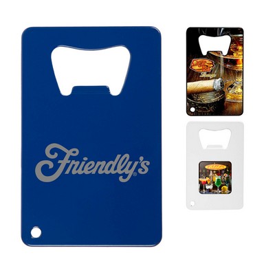 Credit Card Bottle Opener (Factory Direct - 10-12 Weeks Ocean)