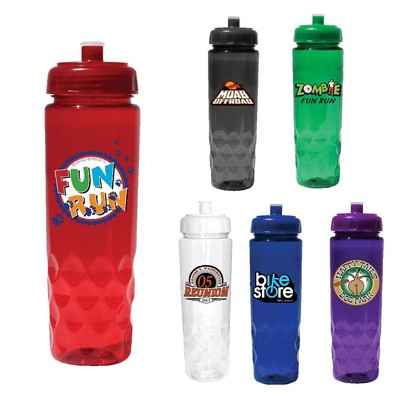 24 Oz. Poly-Saver PET Bottle w/Push 'n Pull Cap (Full Color Digital)