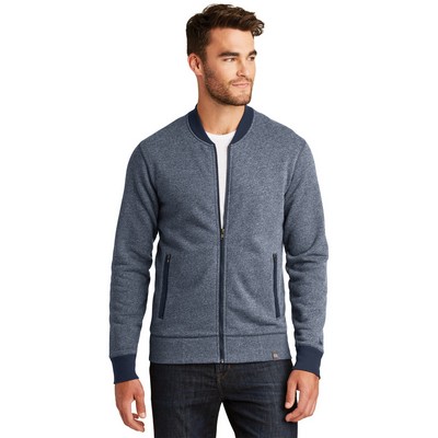 New Era® Men's French Terry Baseball Full-Zip Jacket