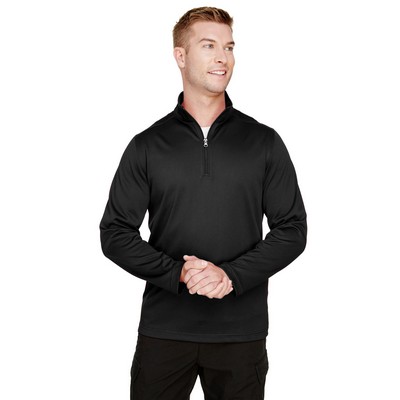 Harriton Men's Advantage Snag Protection Plus Quarter-Zip