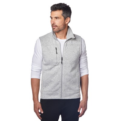 Men's Ashton Sweater-Knit Fleece Vest