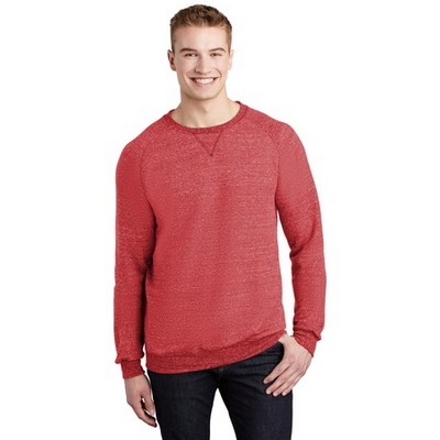 Jerzees® Men's Snow Heather French Terry Raglan Crew Shirt