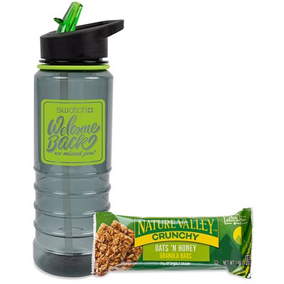 25 Oz. Bottle With Nature Valley Granola Bar