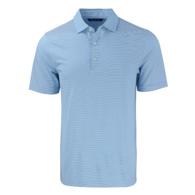 Cutter & Buck Forge Eco Double Stripe Stretch Recycled Mens Polo