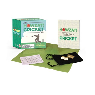 Mini Howzat! Cricket Kit (The Classic Desktop Dice Game)