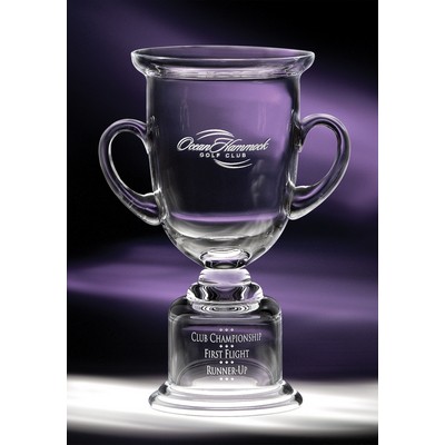 10" Cup Adirondack Crystal Award