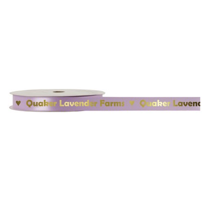 Custom Printed Double Face Satin Ribbon (1"x100 Yards)