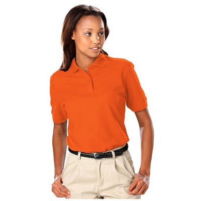 Ladies Soft Touch Short Sleeve Pique Polo Shirt