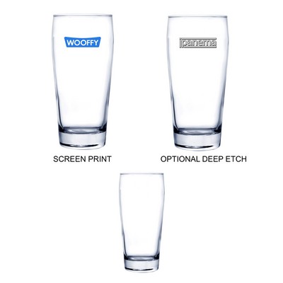 20 Oz. Pilsner Selection Pint Pub Glass (Screen Printed)