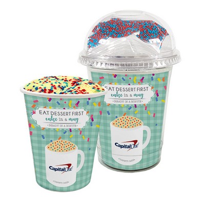 Mug Cake Snack Cup - Corporate Color Cake