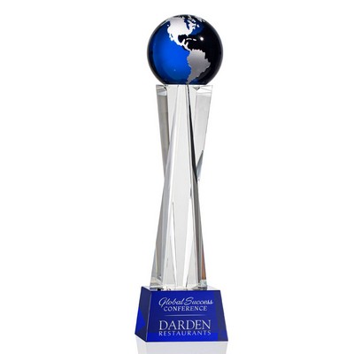 Havant Globe Award - Blue/Silver 13"