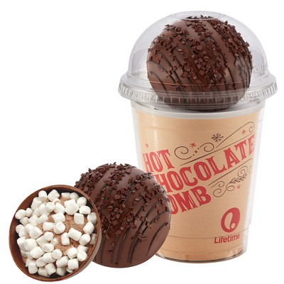 Hot Chocolate Bomb Cup Kit - Deluxe Flavor - Milk & Dark Delight