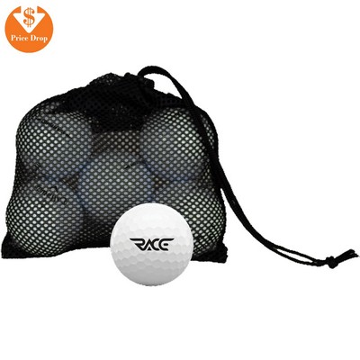 Mesh Bag W/ 6 Callaway Warbird Golf Balls