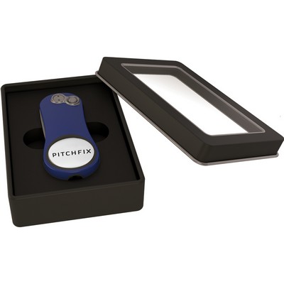 Pitchfix Hybrid 2.0 Divot Tool in Window Tin